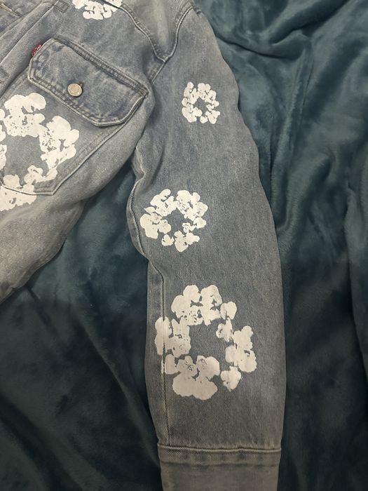 Jacheta denim tears x levis