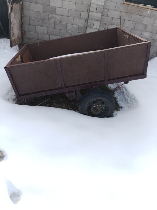 Мини трактор на ходу