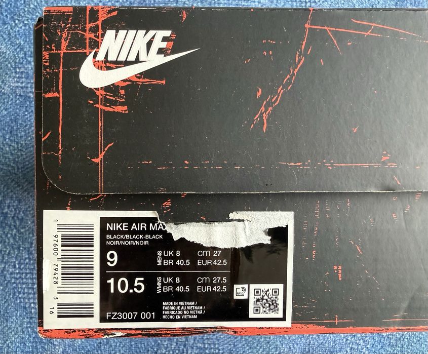 Nike Air Max 1 '86 OG ОРИГИНАЛНИ мъжки маратонки - 42,5/44