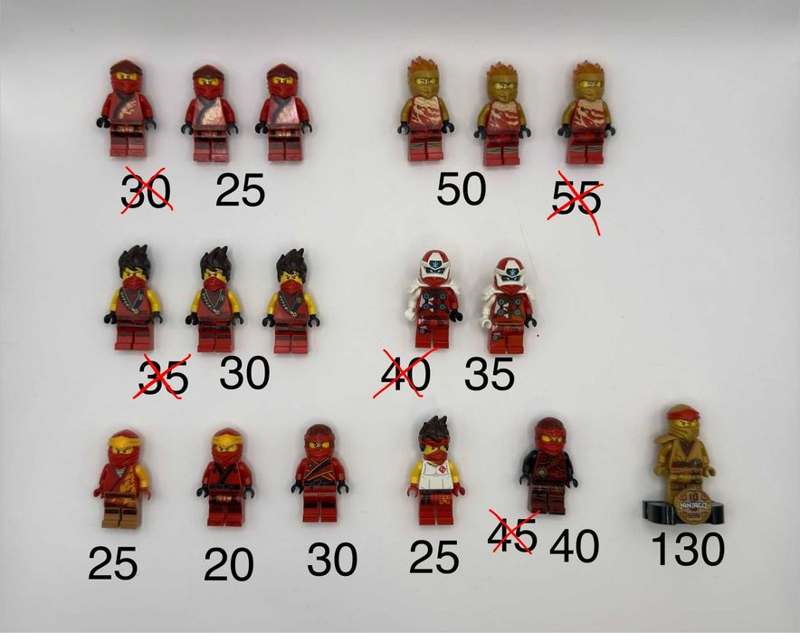 LEGO - Loturi Colecție Figurine LEGO Ninjago Originale