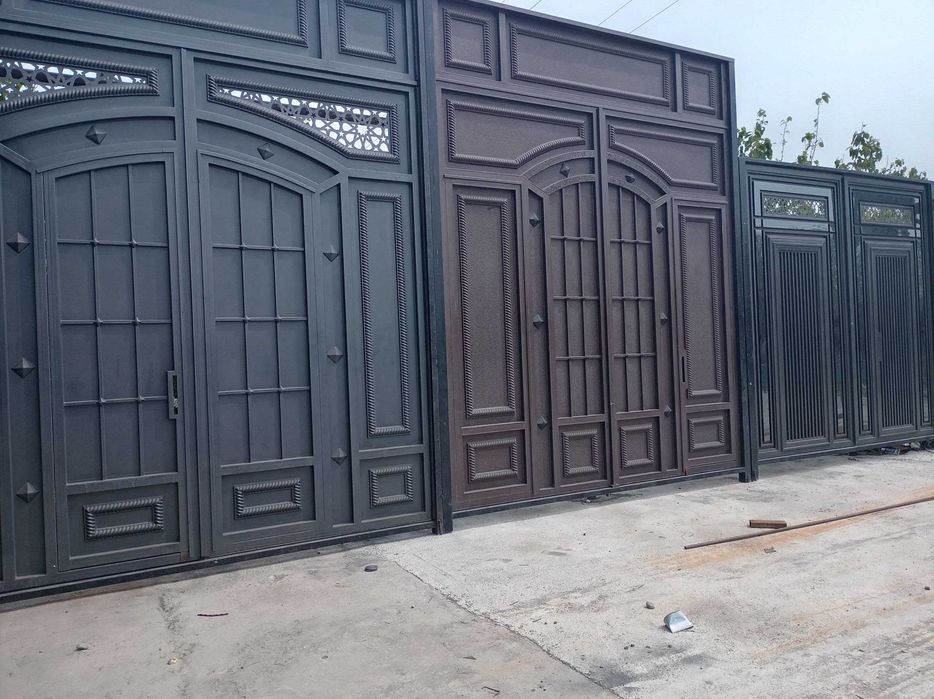 Temir darvoza qalin metalldan yasalgan 15 yillik kafolat