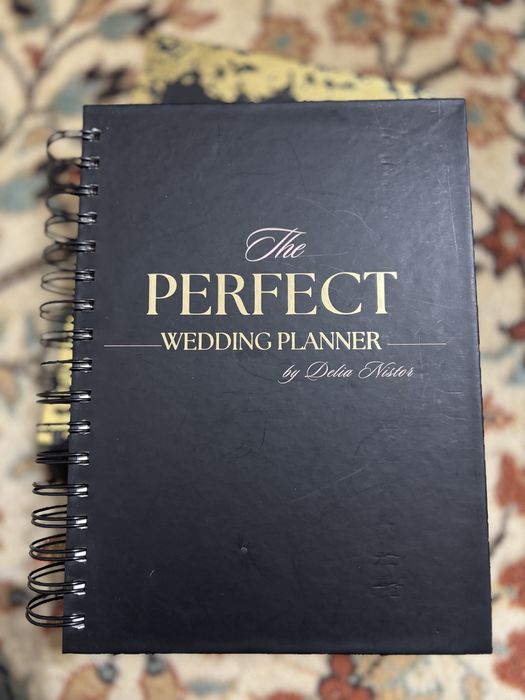 Agendă nuntă "The perfect wedding planner"