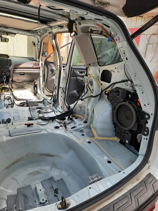 Шумоизоляция салона авто