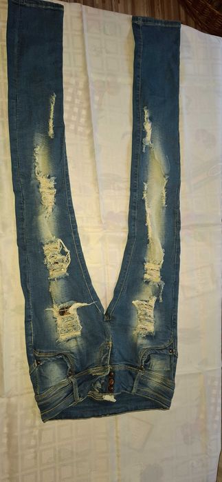 Женски рязани дънки