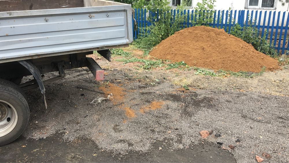 Песок, балласт, цемент