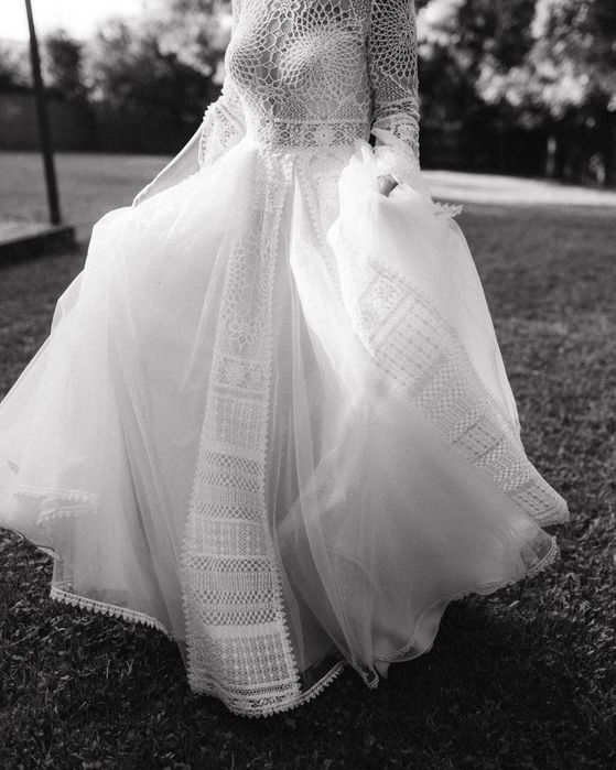 Rochie de mireasa boho