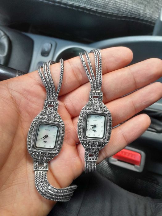 Kumush soat. Серебряные часы