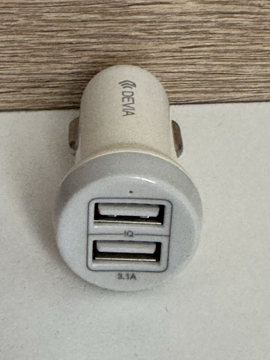 Зарядно за кола Smart Series, Devia (2USB , 5V, 3.1A)