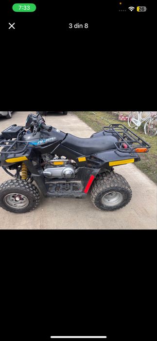 Atv dinli 350cc.