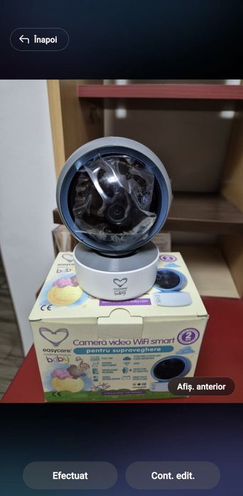 Camera de supraveghere IP WIFI cu microfon, Baby 
WARRANTY 2 years NARRANT
video camera