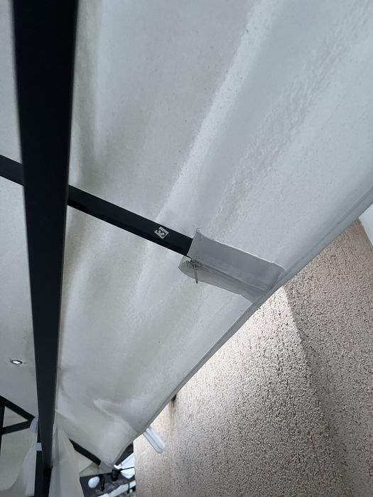 Pavilion cort exterior gradina 3*3