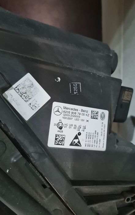 Far stanga dreapta Mercedes C Class W205 facelift Hight Performance