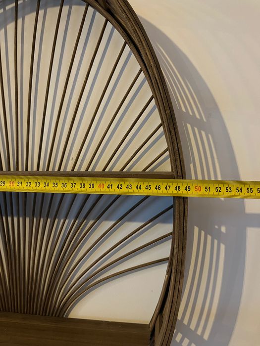 Etajera lemn tropical