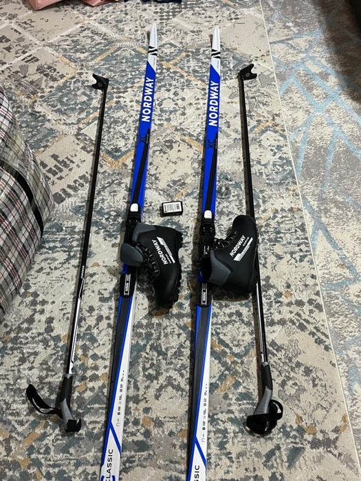 Беговые лыжи Nordway Classic + крепления NNN