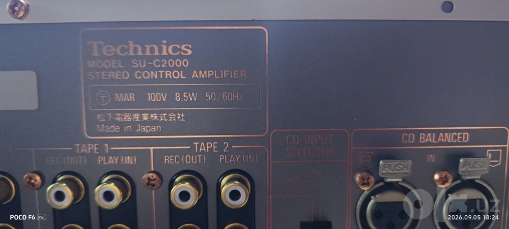 Усилитель мощности Technics SE-A2000 и пред С2000