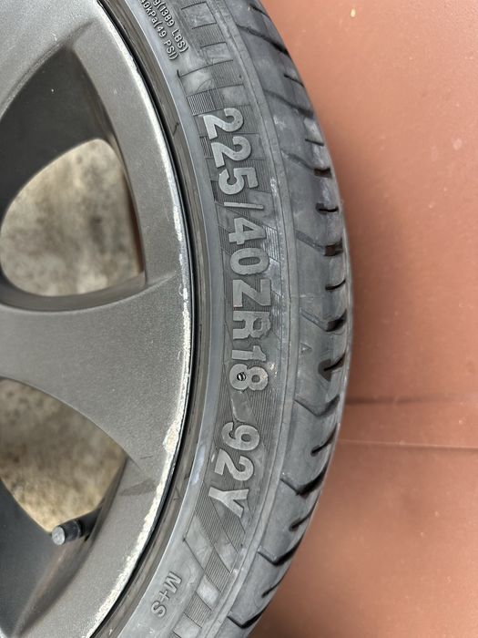Bmw style 124 18” 5x120 спорт пакет с гуми