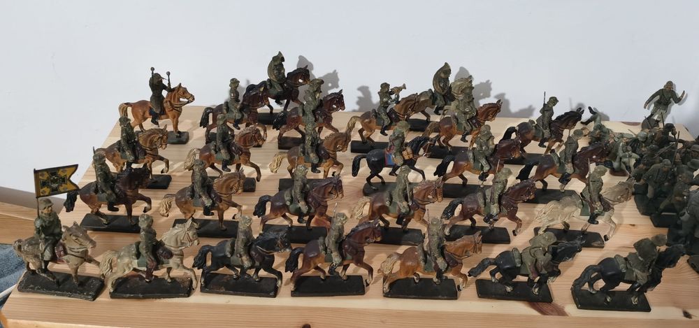 Colectie figurine vechi Lineol si Elastolin