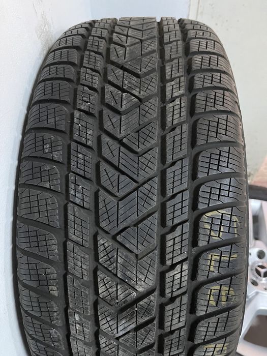 jante originale mercedes r20 gle w166 echipate iarna pirelli ca noi