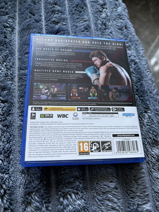 Undisputed:  Игра за playstation 5