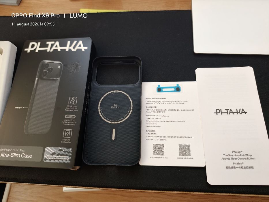 Husa Pitaka Aramid fiber for Iphone 17 Pro Max