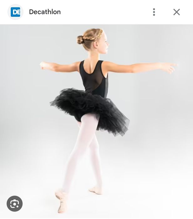 Tutu balet 133-142 cm, 10 ani, Decathlon