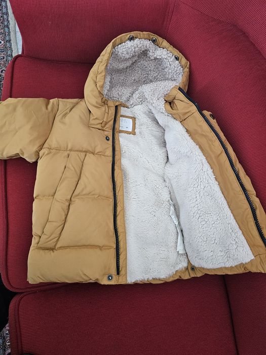 Зимняя куртка Zara для 2-3 лет