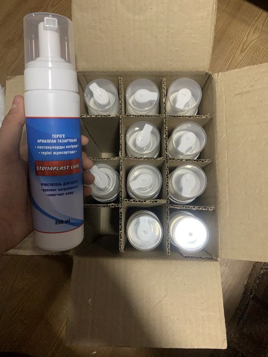 Очиститель для кожи СТОМОПЛАСТ ЛЮКС