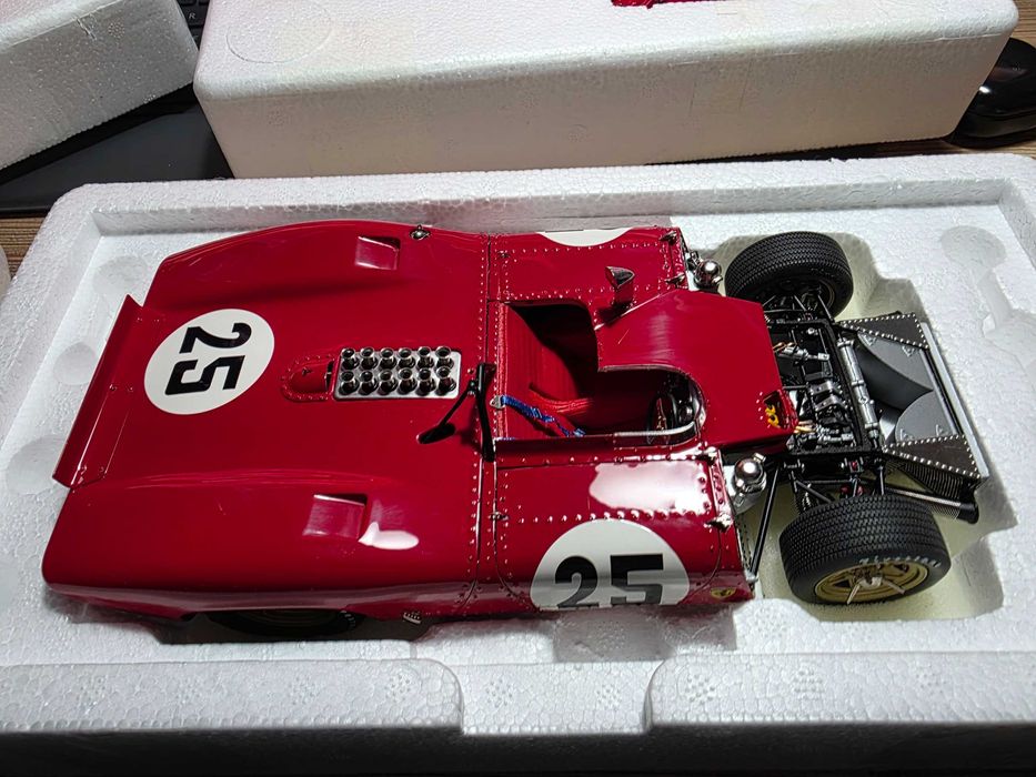 Macheta CMC - Ferrari 312P Spyder Sebring (no Autoart, Kyosho, BBR)