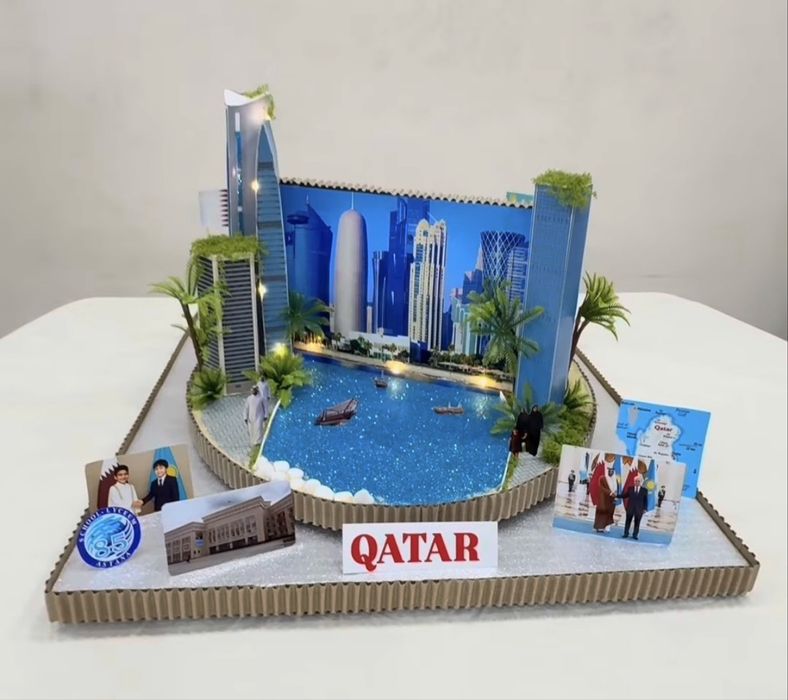 Макет для  садика ,школы ,университета