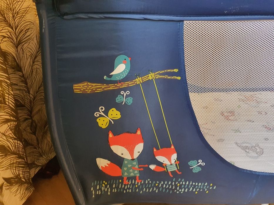 Детска кошарка на две нива с матрак kikka boo