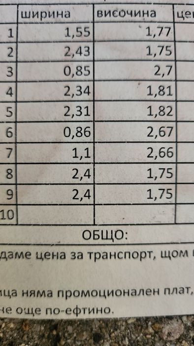 Чисто нови вертикални щори с метални корнизи пълен комплект