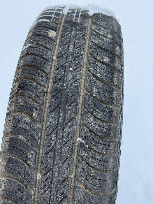 Set 4 roți complete – jante tablă 14’’+ anvelope în stare bună