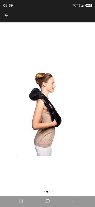 Aparat de masaj original Vitalymed Flexi Shiatsu, marca INVITALIS GERMANY,24W