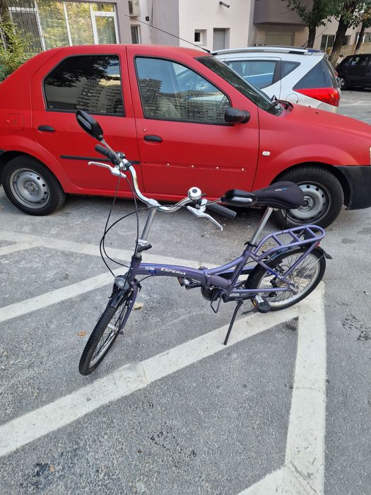 Bicicleta pliabila cu viteze