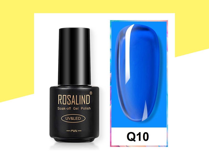 UV/LED Кристален/Стъклен гел лак Crystal Glaze ROSALIND