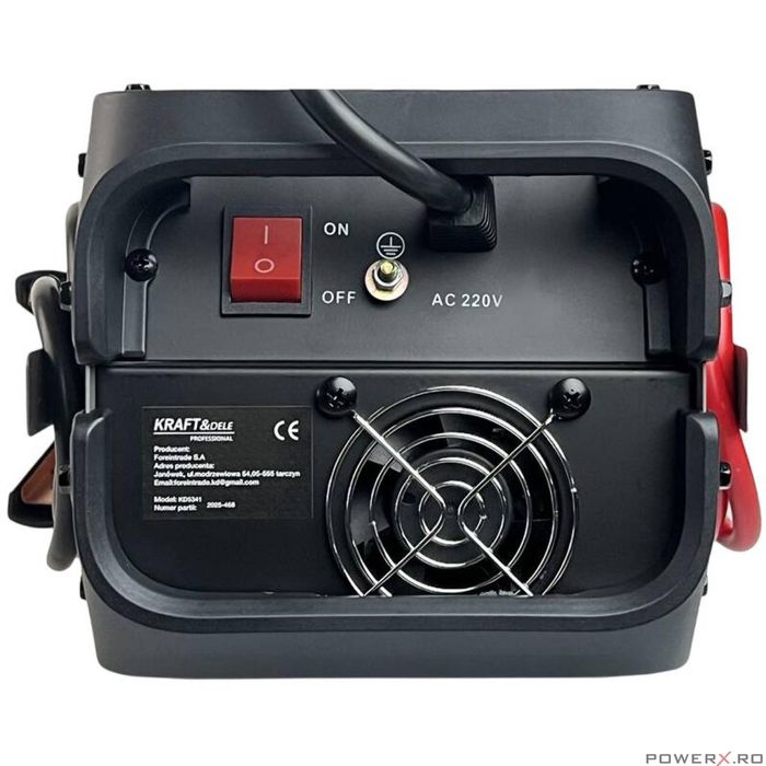 Incarcator, redresor cu pornire, 20-500Ah, 12/24V, 60A, Kraft