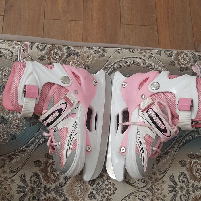 Детские коньки для девочек