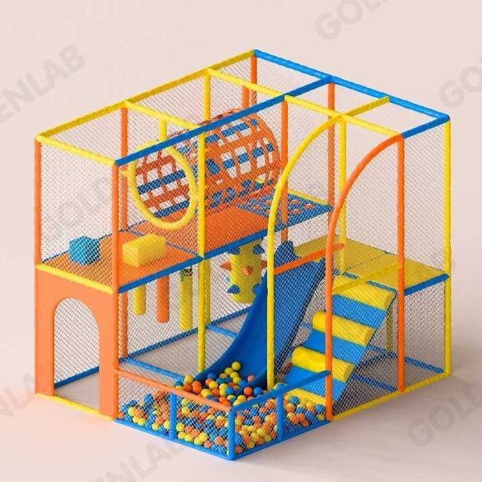 Детский игровой лабиринт с сухим бассейном