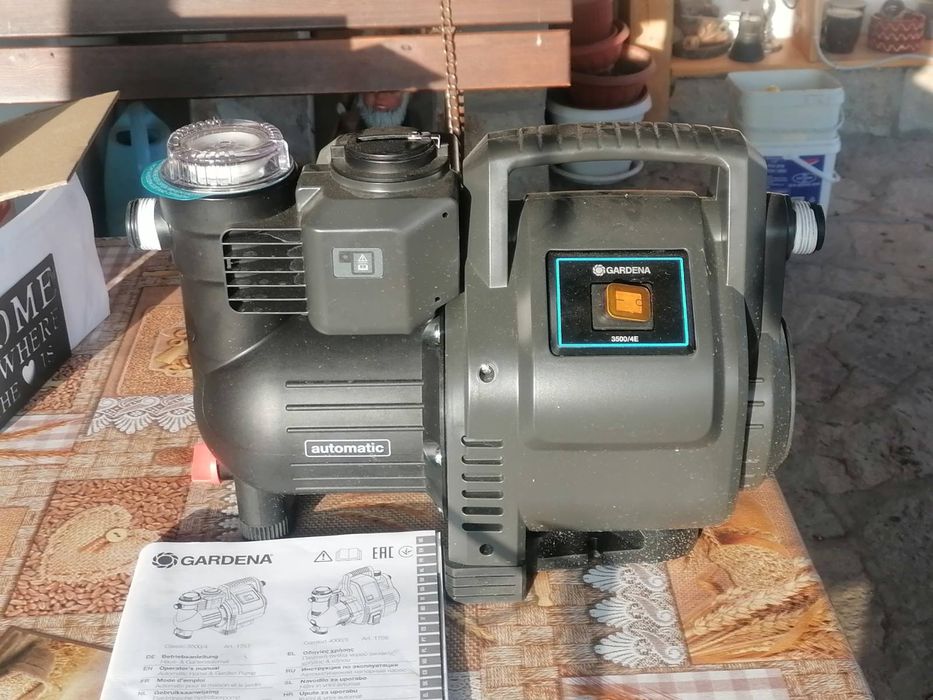 Хидрофорна помпа Gardena 3600/4 с. Крепост • OLX.bg