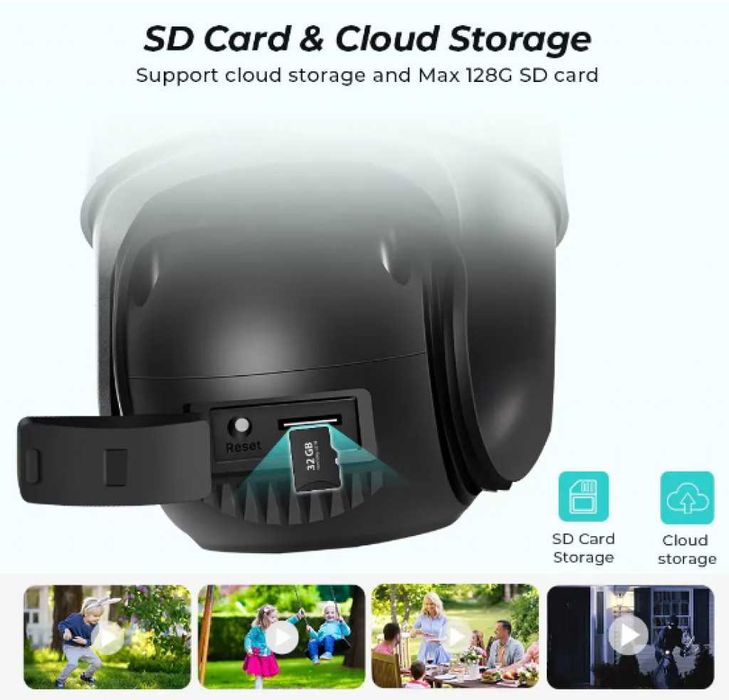 Камера за наблюдение 4K Ultra HD 8MP