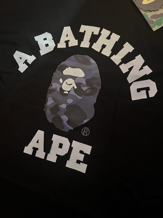 Tricou bape albastru