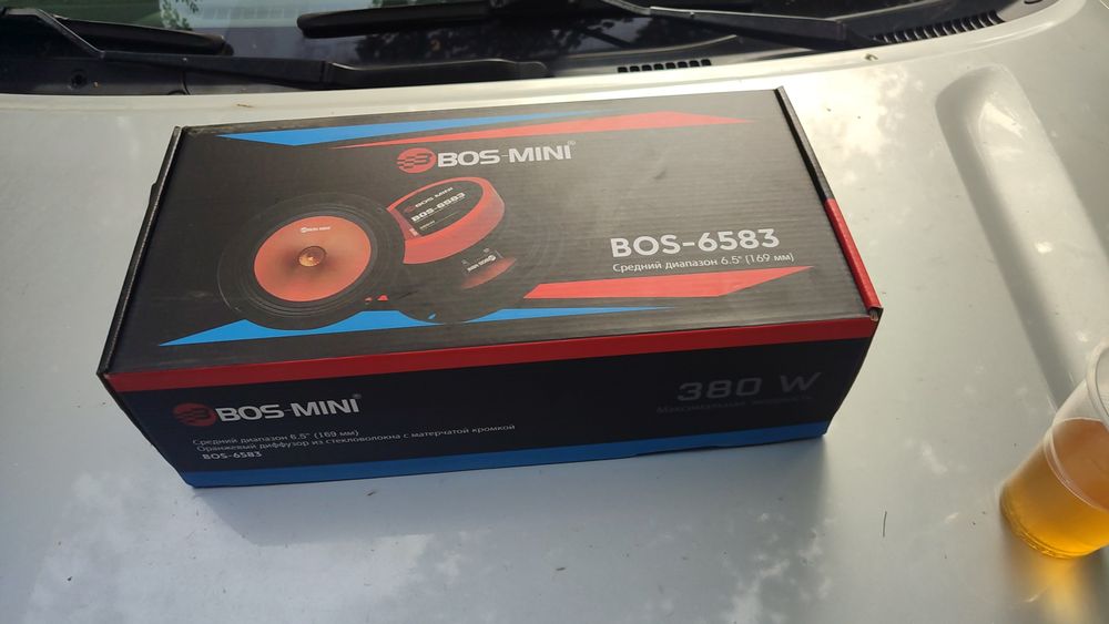 Динамики 165, bos mini 6583