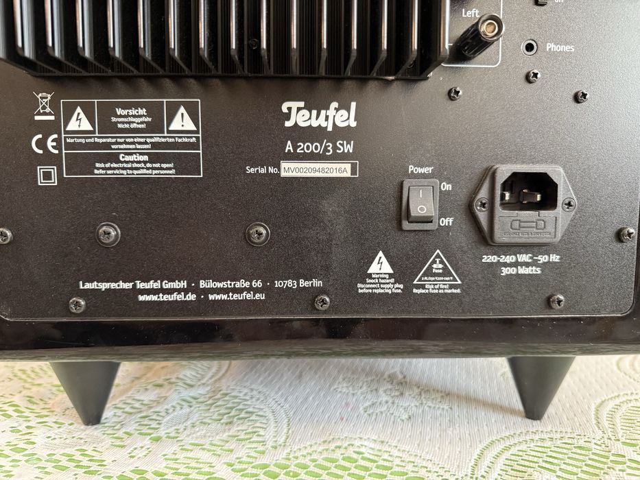 Subwoofer 10” Teufel