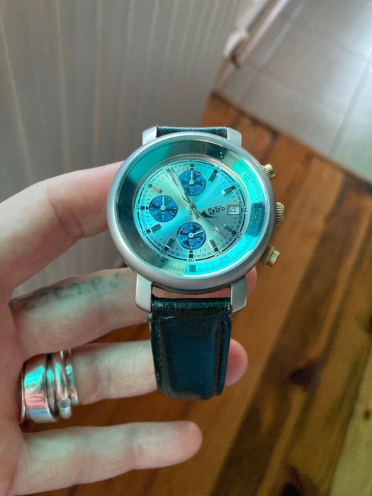 Кварцов хронограф марка 555