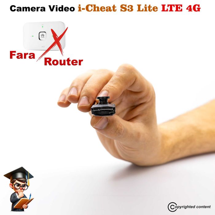 Camera Video pentru copiat cu Cartela SIM iCheat - Casca de Copiat