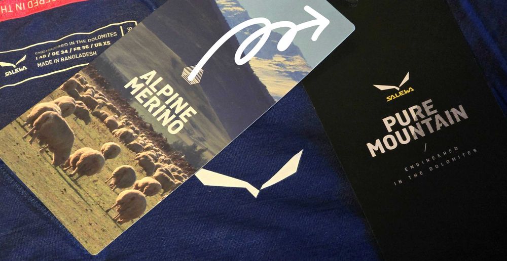 SALEWA Agner Merino wool T-Shirt femei S