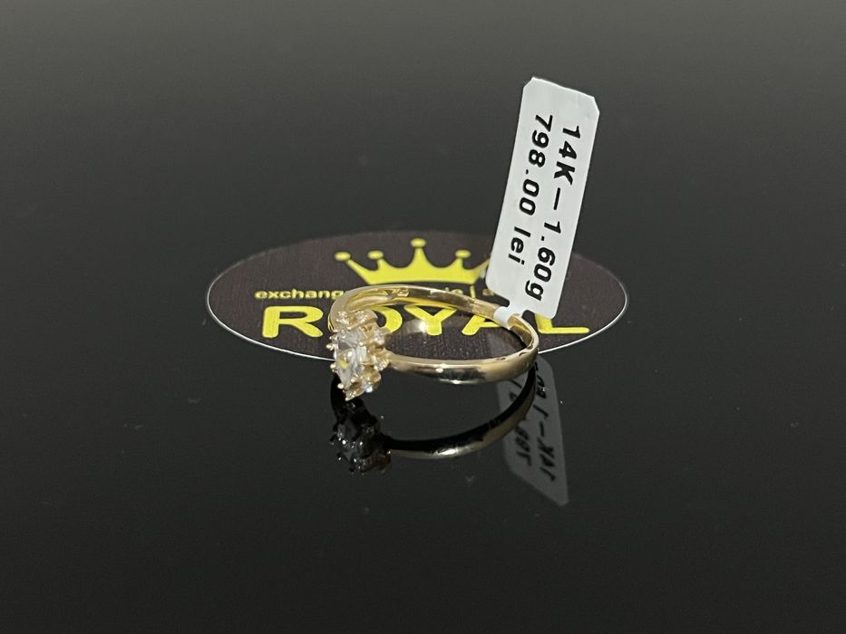 Bijuteria Royal CB : Inel dama aur nou 14k 1,60gr