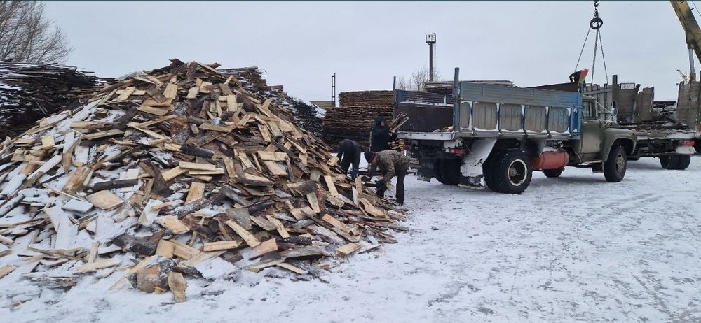Дрова Сухие Пиленный горбыль