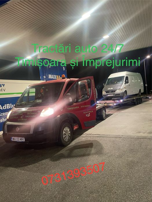 Tractari auto non stop 24/7