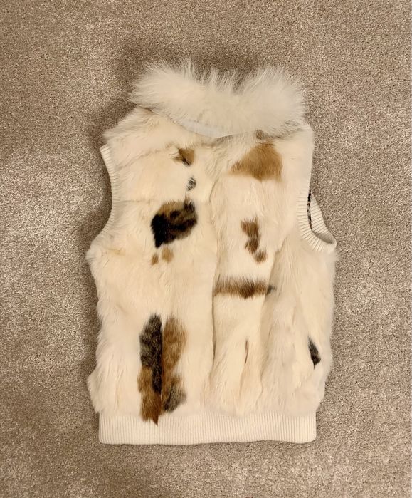 Vesta din blana NATURALA de iepure